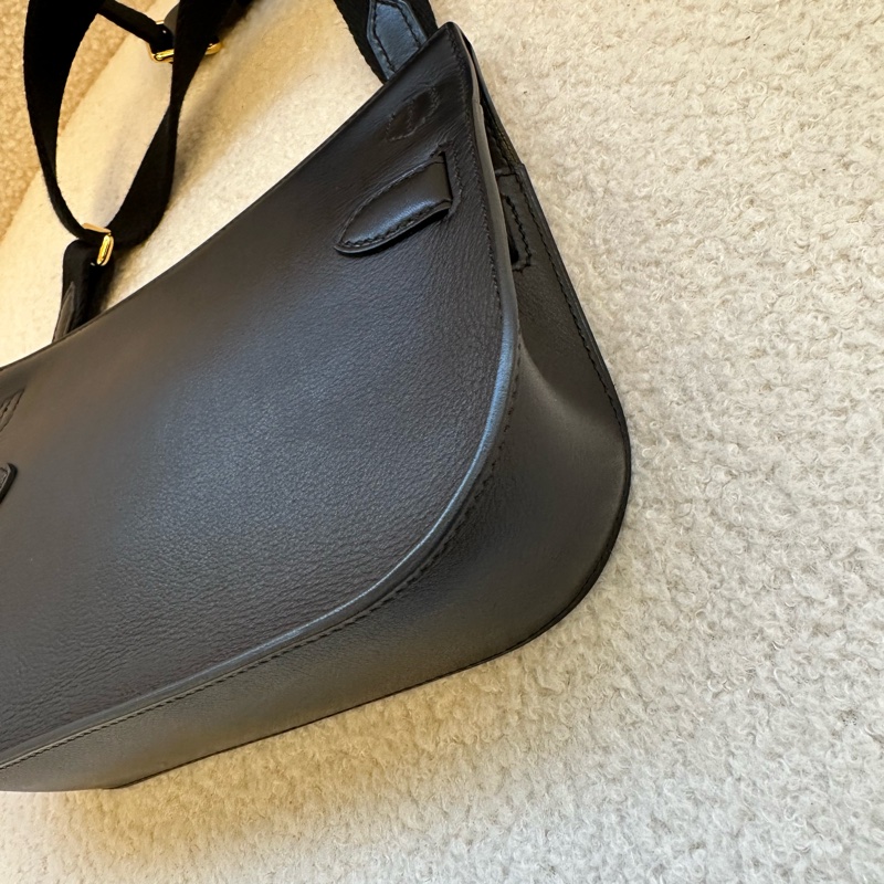 HERMES愛馬仕黑金吉普賽K刻單包（2025年）-13