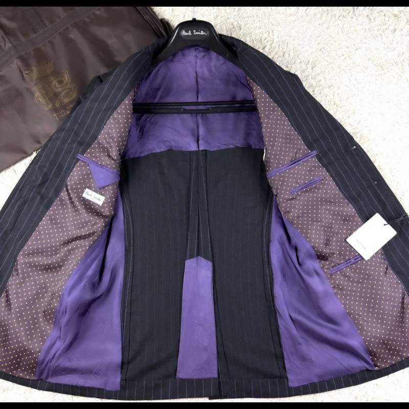 原價7萬9／幾乎全新／ Cerruti 1881+Paul smith 頂級款成套西裝-2