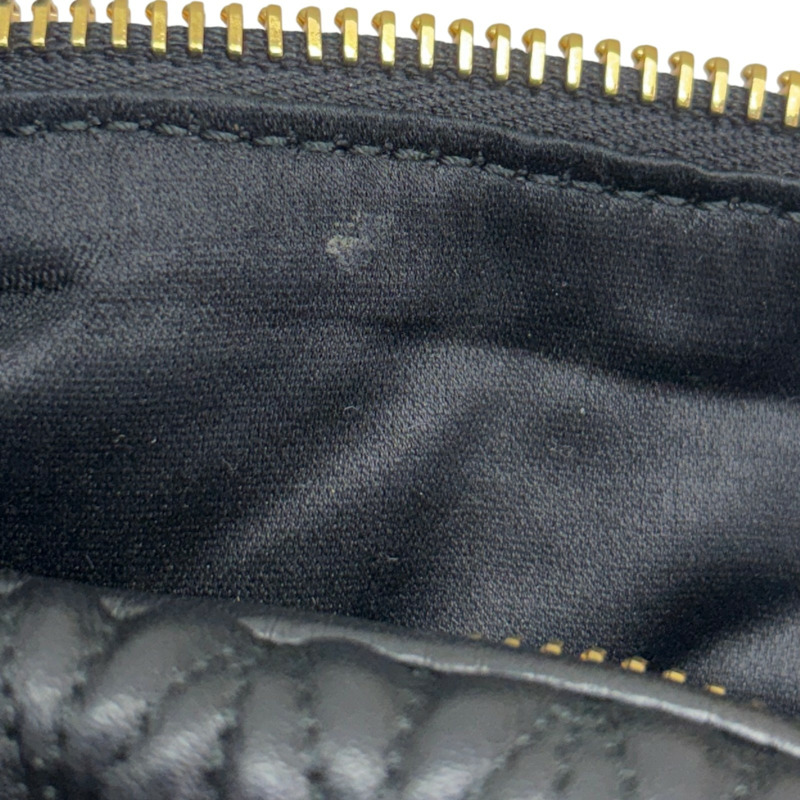 黑色 羊皮 Miu Spirit Matelasse Mini 肩背包【MIU MIU 繆繆】 5NE844-8