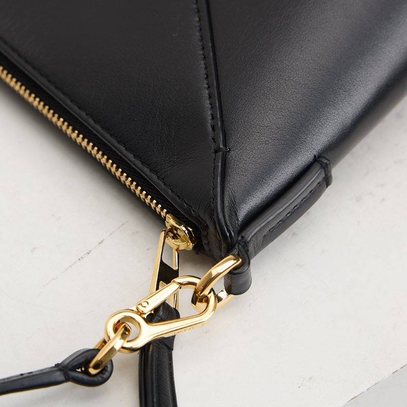 二手Loewe Puzzle fold pouch黑色-14