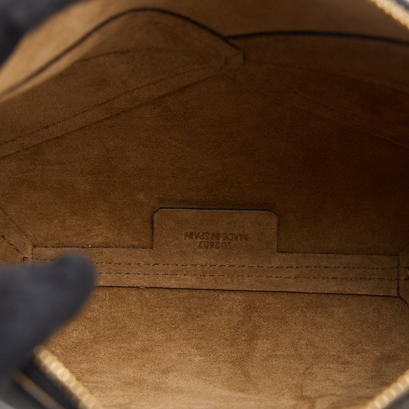 二手Loewe Puzzle fold pouch黑色-18