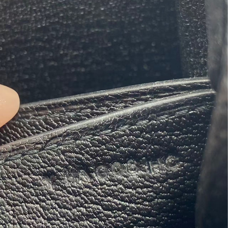 二手Hermes愛馬仕roulis黑銀el皮Y刻，包身有划痕，邊角有磨損，五金有划痕-8