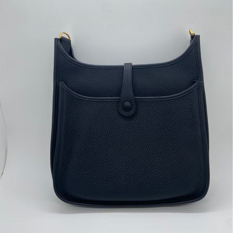 Hermes Evelyne29 黑金tc皮d刻，配件肩帶塵袋-1