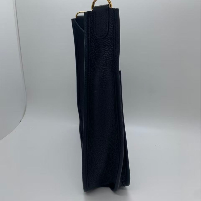 Hermes Evelyne29 黑金tc皮d刻，配件肩帶塵袋-3