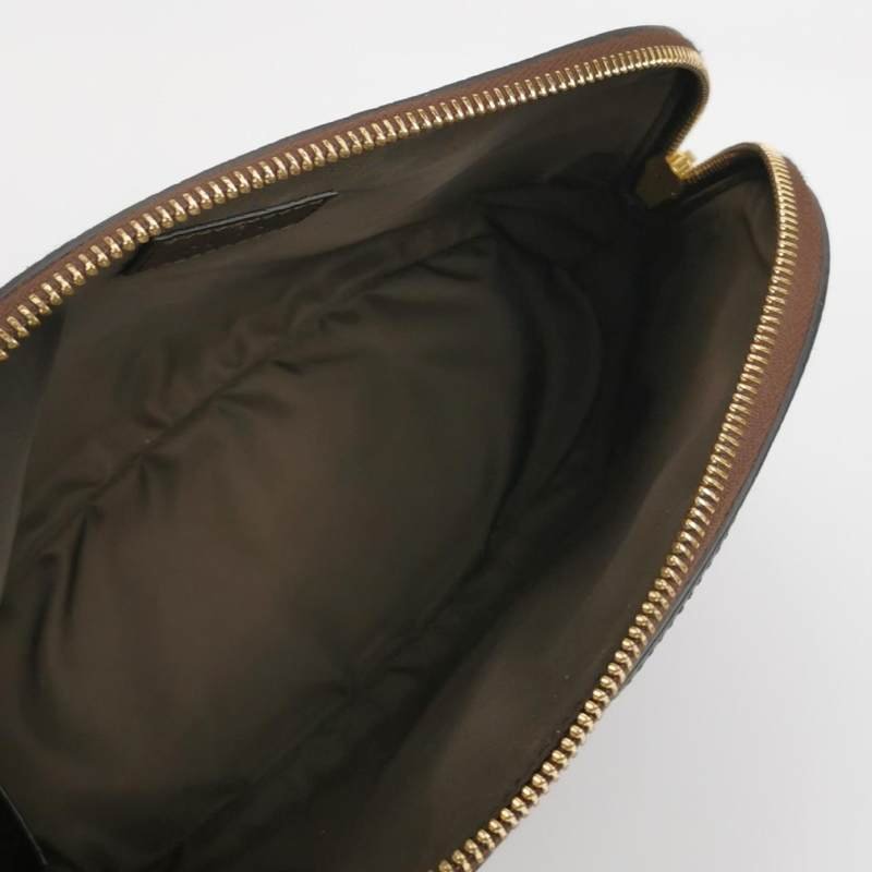 Gucci Ophidia小號牛皮GG老花條紋雙G手拿包-5