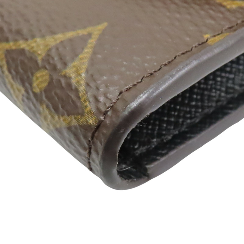 棕色 原花 Reverse帆布 Rosalie 零錢包 短夾【LOUIS VUITTON LV 路易威登】 M82333-8