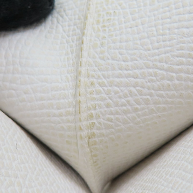 奶昔白 Epsom 牛皮 Bearn 二折長夾 W刻 金扣【HERMES 愛馬仕】 H039785CK-16