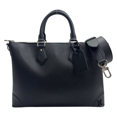 黑色 Taiga牛皮 Slim Briefcase NV 公事包【LOUIS VUITTON LV 路易威登】 M30978