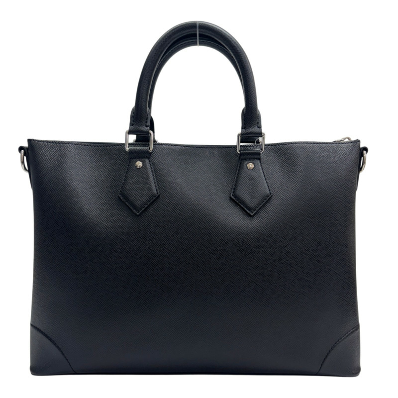 黑色 Taiga牛皮 Slim Briefcase NV 公事包【LOUIS VUITTON LV 路易威登】 M30978-2