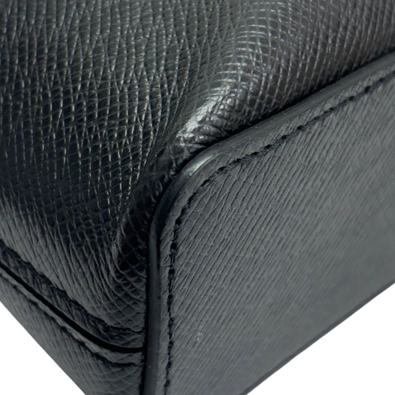 黑色 Taiga牛皮 Slim Briefcase NV 公事包【LOUIS VUITTON LV 路易威登】 M30978-12