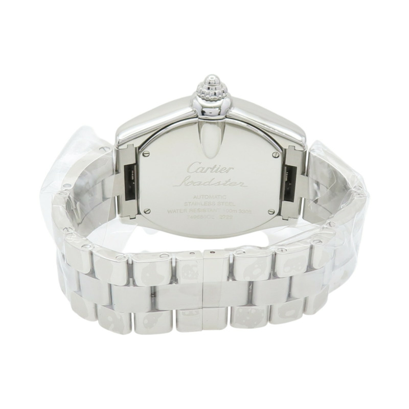 銀色錶盤 不鏽鋼 Roadster GMT 腕錶【Cartier 卡地亞】 W62032X6-4