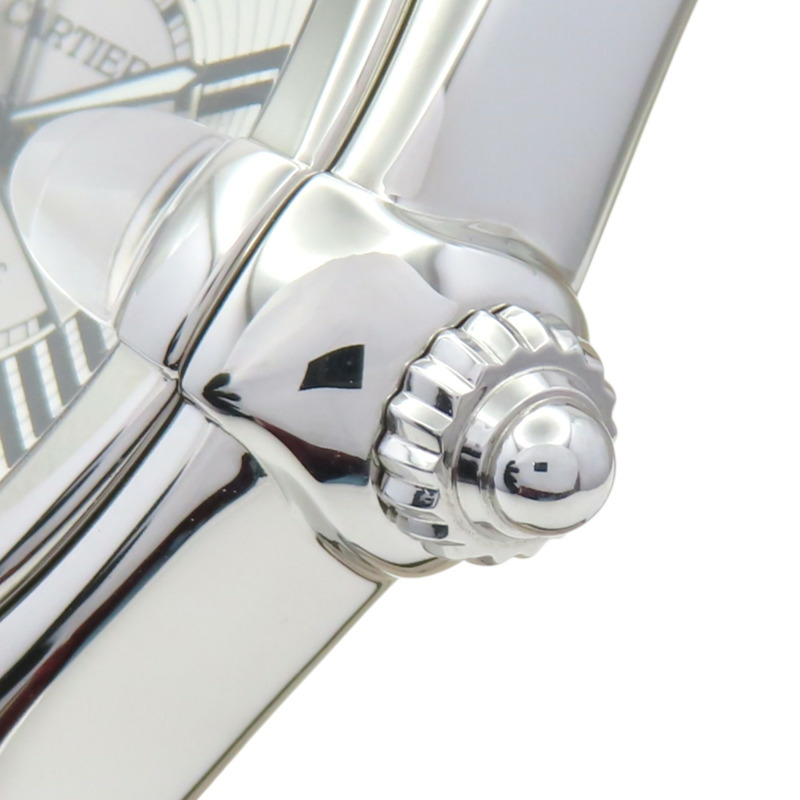 銀色錶盤 不鏽鋼 Roadster GMT 腕錶【Cartier 卡地亞】 W62032X6-6