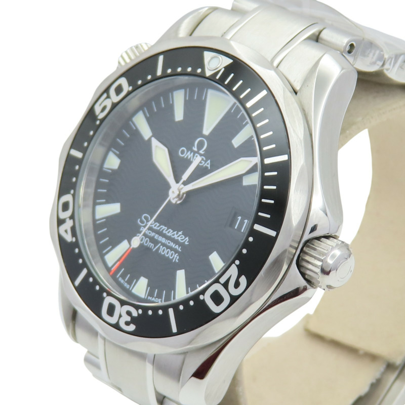 黑色錶盤 不鏽鋼 海馬專業潛水錶 Seamaster 腕錶【OMEGA 歐米茄 】 2262.50.00-2