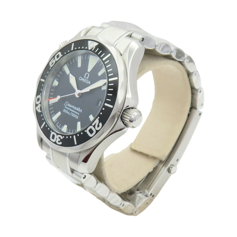 黑色錶盤 不鏽鋼 海馬專業潛水錶 Seamaster 腕錶【OMEGA 歐米茄 】 2262.50.00-3
