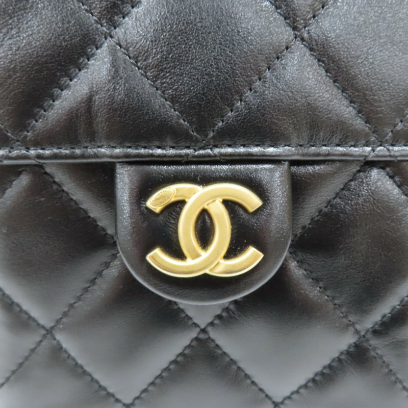 黑色 菱格紋 牛皮 25 鍊帶 肩背包 AS5293【CHANEL 香奈兒】 AS5293-7