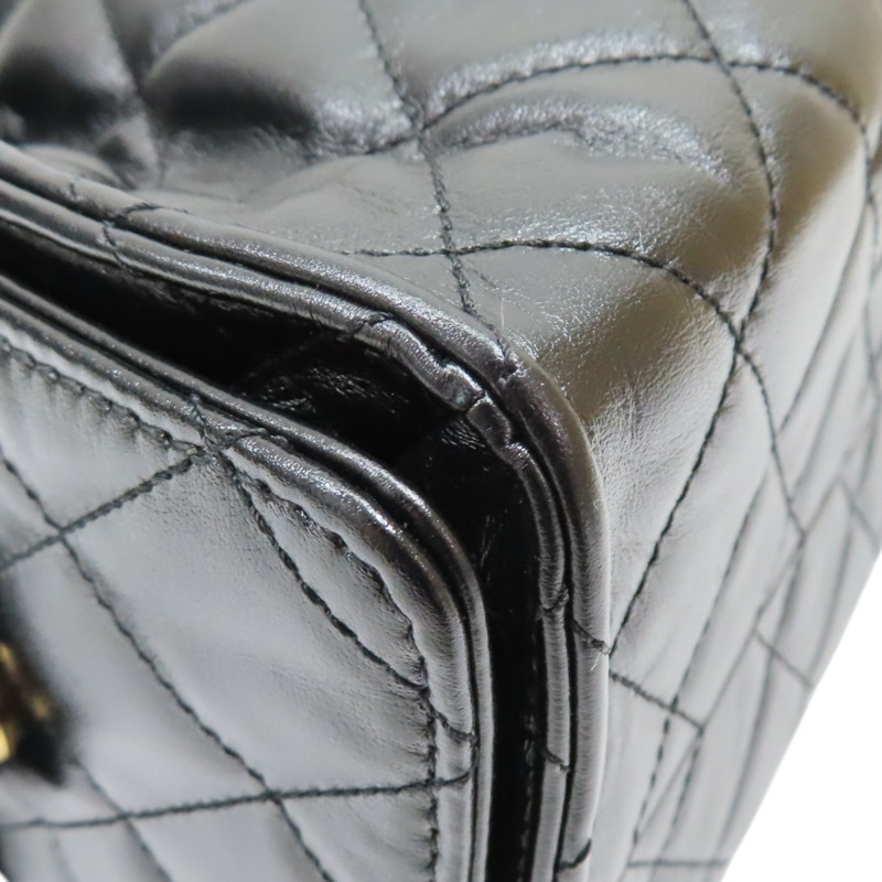 黑色 菱格紋 牛皮 25 鍊帶 肩背包 AS5293【CHANEL 香奈兒】 AS5293-12