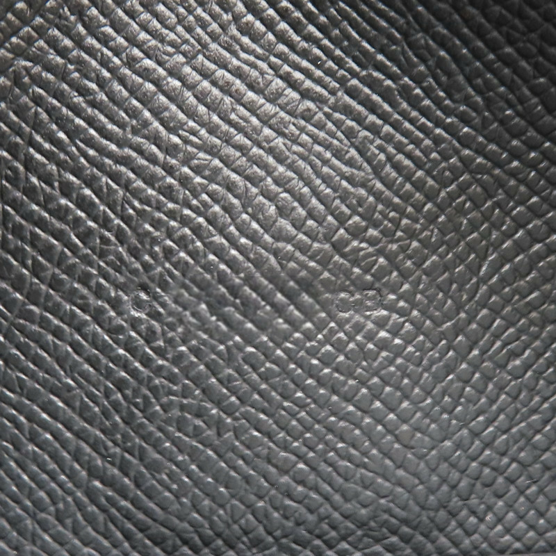 黑色 Epson牛皮 Bearn 二折長夾 C刻 金扣【HERMES 愛馬仕】 H039785CK-10