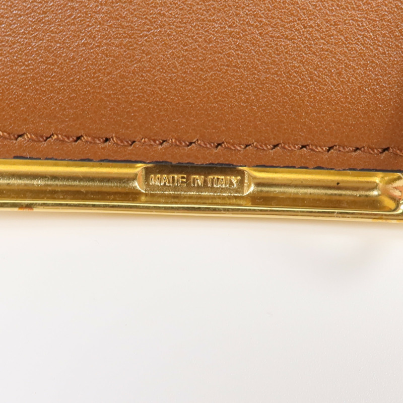 Valentino 帆布/皮革Belt金扣皮帶-6