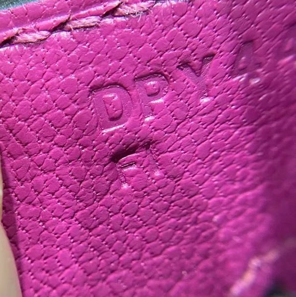 Hermes愛馬仕birkin 35海葵紫Togo皮銀扣，邊角輕微磨損，五金有划痕-7