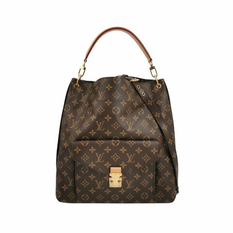 Louis Vuitton (LV) Metis Hobo植鞣革Monogram印花老花肩背包