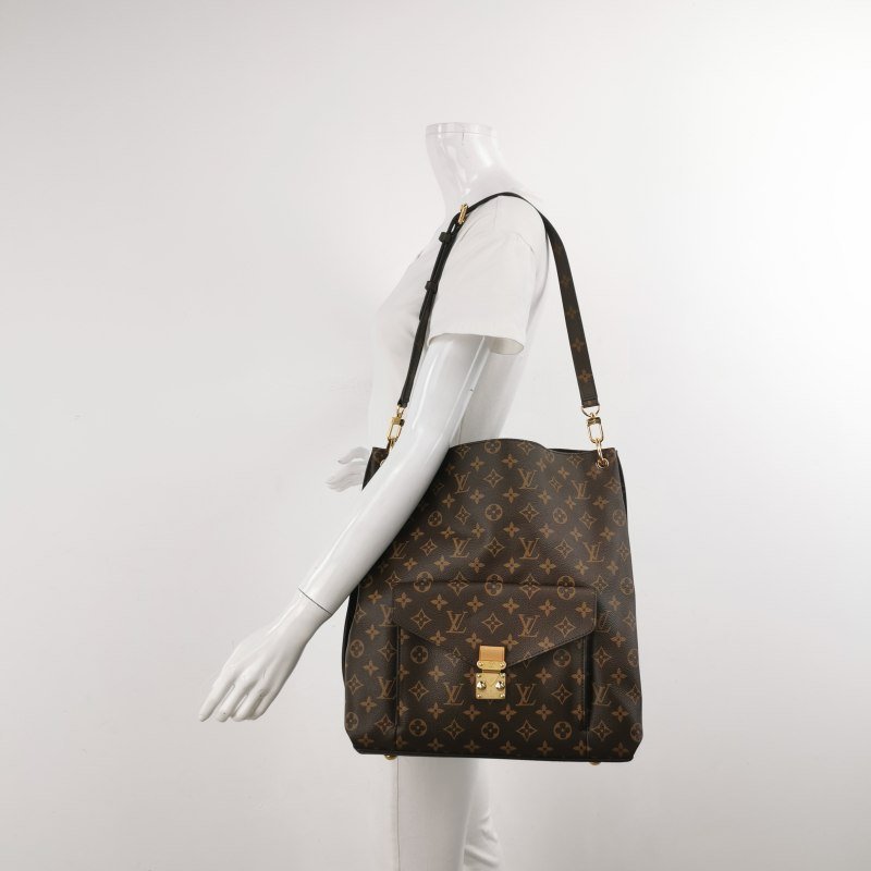 Louis Vuitton (LV) Metis Hobo植鞣革Monogram印花老花肩背包-1