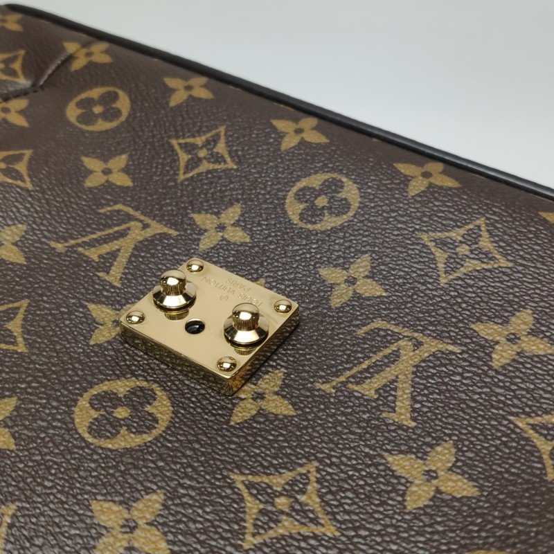 Louis Vuitton (LV) Metis Hobo植鞣革Monogram印花老花肩背包-9