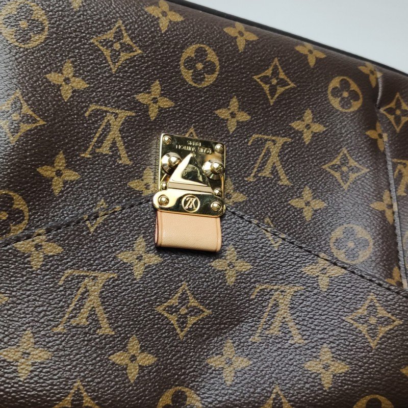 Louis Vuitton (LV) Metis Hobo植鞣革Monogram印花老花肩背包-15
