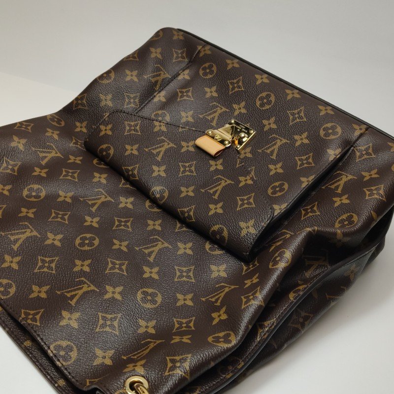 Louis Vuitton (LV) Metis Hobo植鞣革Monogram印花老花肩背包-16