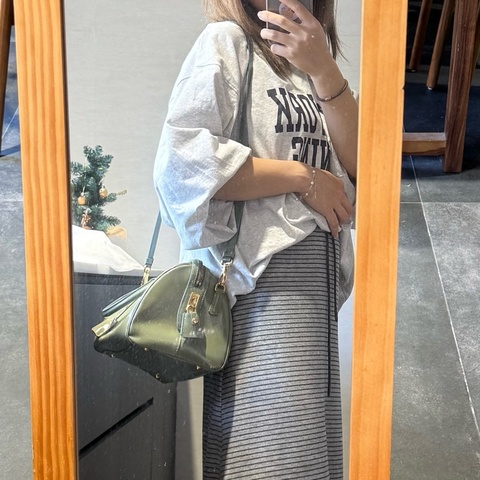 Prada 抹茶綠波士頓包