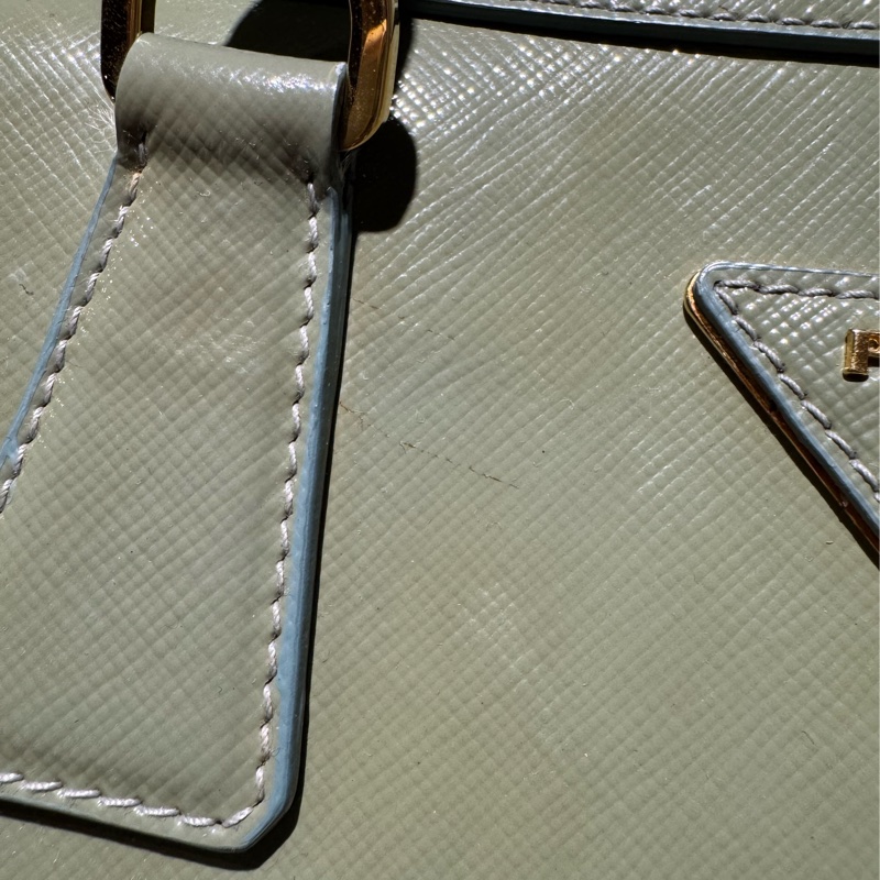 Prada 抹茶綠波士頓包-9