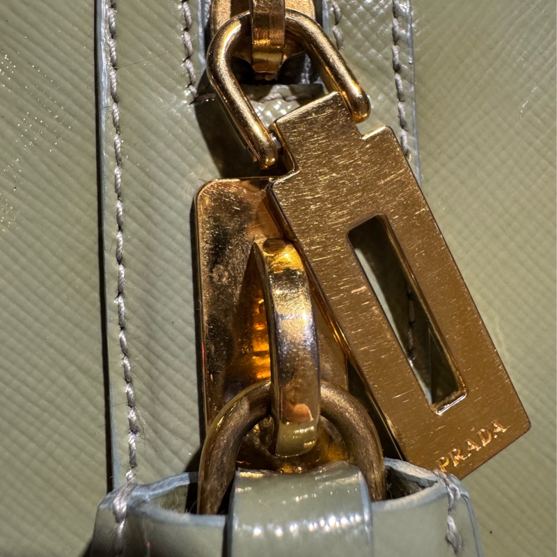 Prada 抹茶綠波士頓包-15