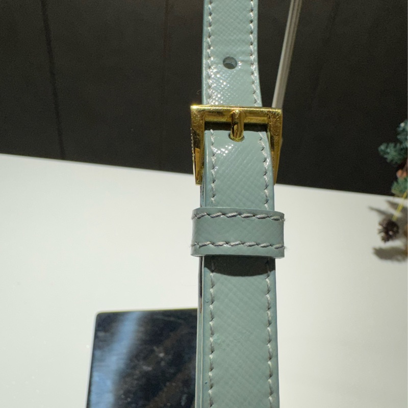 Prada 抹茶綠波士頓包-21