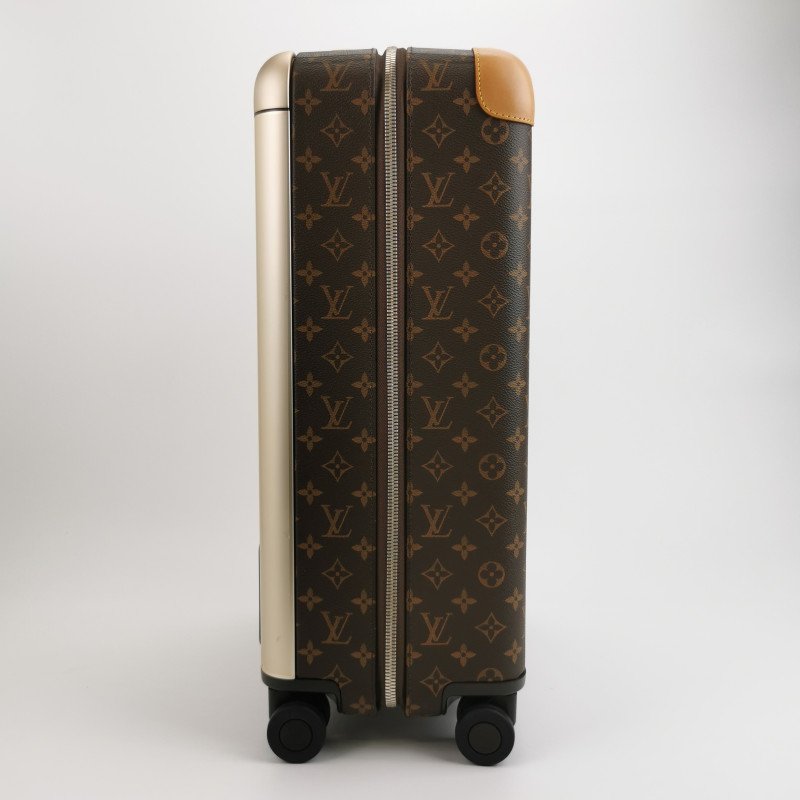 Louis Vuitton(LV)Horizo​​n55植鞣老花滿印行李箱包晶片款-2