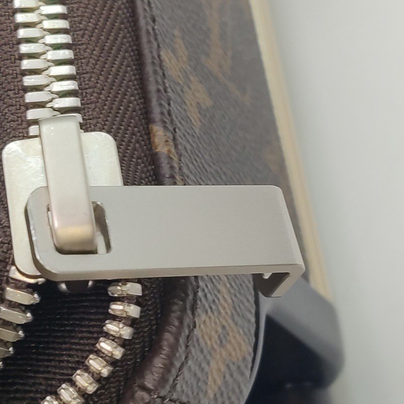 Louis Vuitton(LV)Horizo​​n55植鞣老花滿印行李箱包晶片款-9