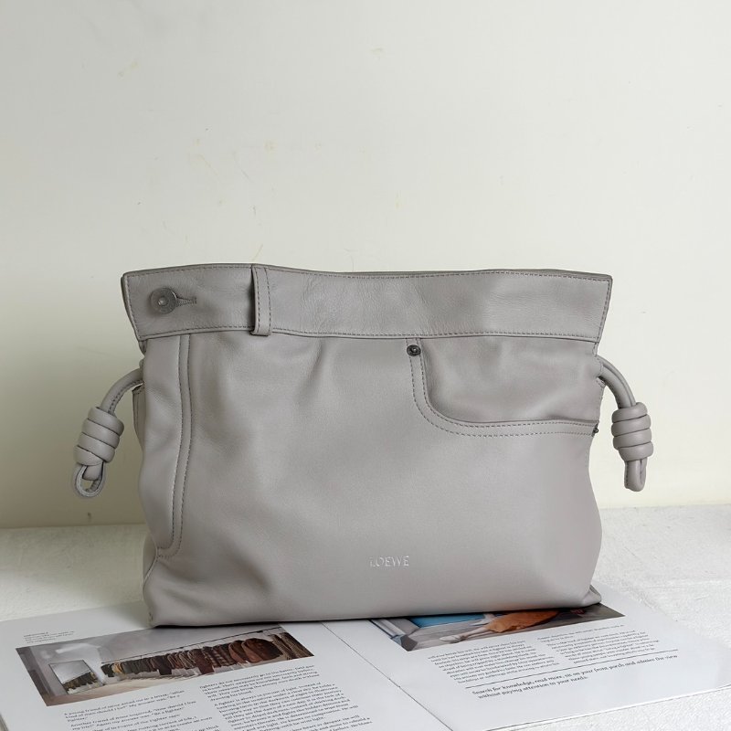 LOEWE Panta flamenco福袋包 - 中號灰-0