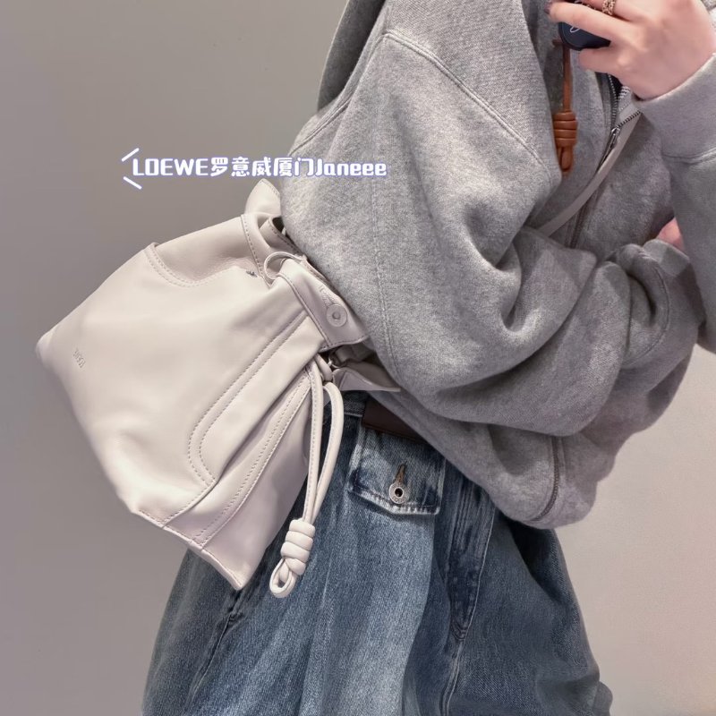 LOEWE Panta flamenco福袋包 - 中號灰-1