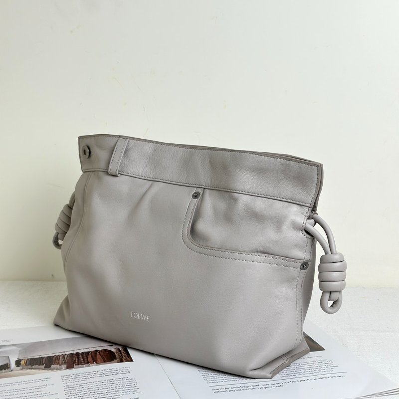 LOEWE Panta flamenco福袋包 - 中號灰-3