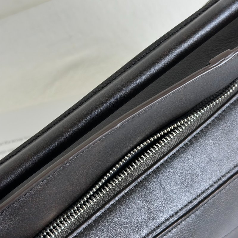 LOEWE Panta pazzle - 小號深咖啡-7