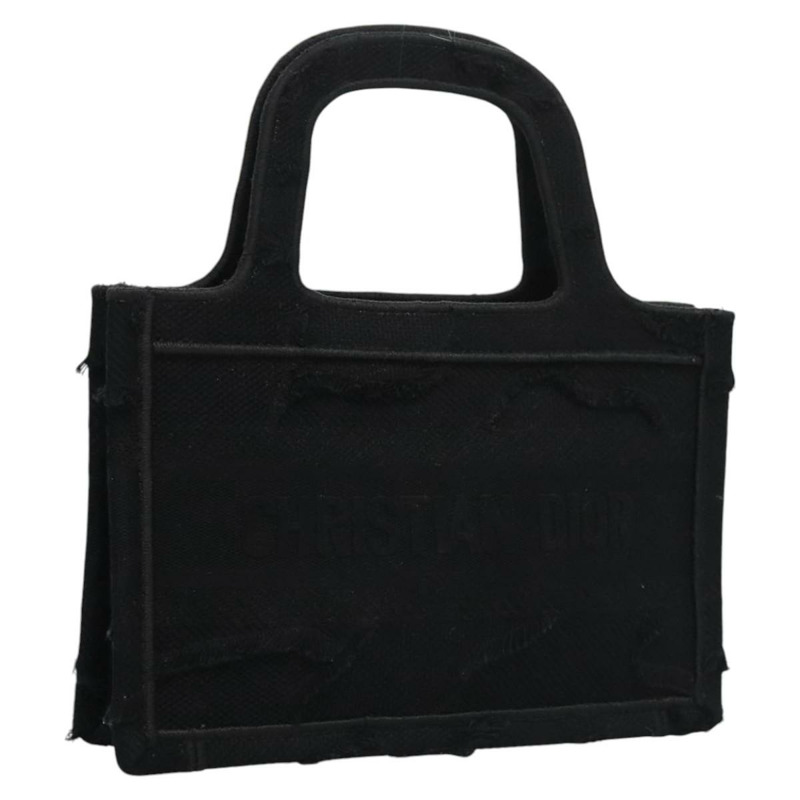 【日本直送】Christian Dior Book Tote 迷你帆布手提包 黑色 正品 102047SAV-0