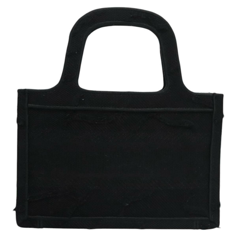 【日本直送】Christian Dior Book Tote 迷你帆布手提包 黑色 正品 102047SAV-1