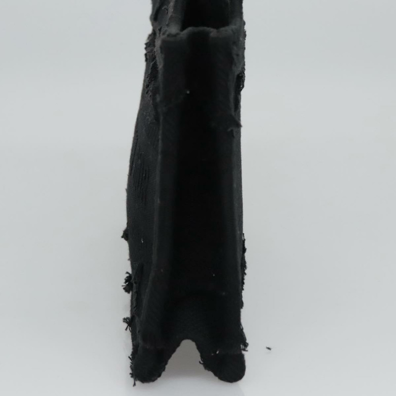 【日本直送】Christian Dior Book Tote 迷你帆布手提包 黑色 正品 102047SAV-2