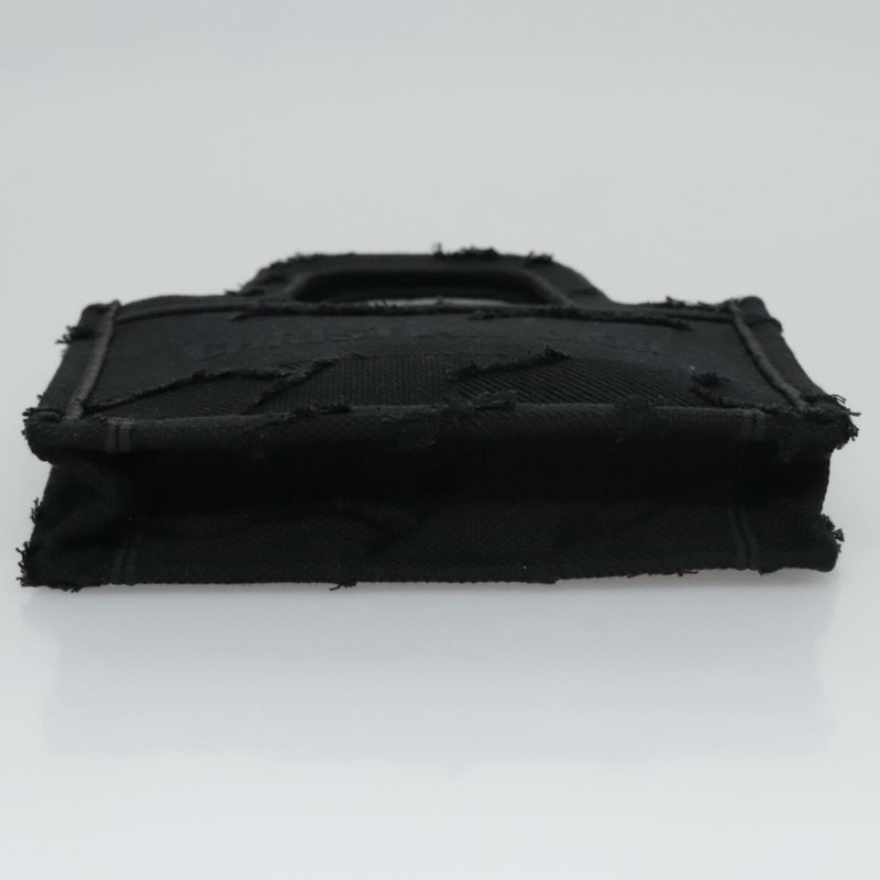 【日本直送】Christian Dior Book Tote 迷你帆布手提包 黑色 正品 102047SAV-4