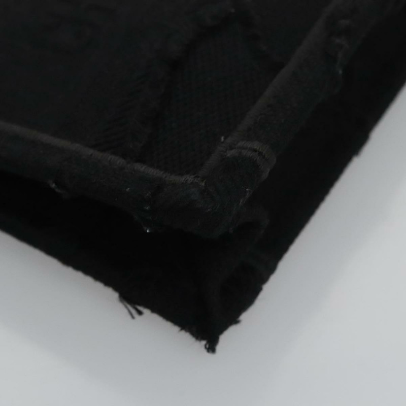 【日本直送】Christian Dior Book Tote 迷你帆布手提包 黑色 正品 102047SAV-8