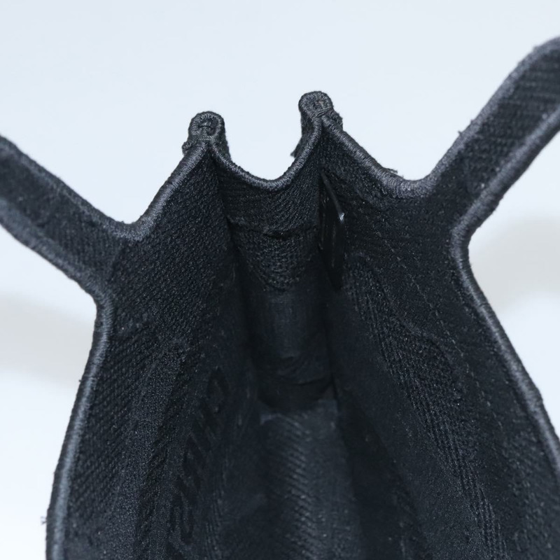 【日本直送】Christian Dior Book Tote 迷你帆布手提包 黑色 正品 102047SAV-17