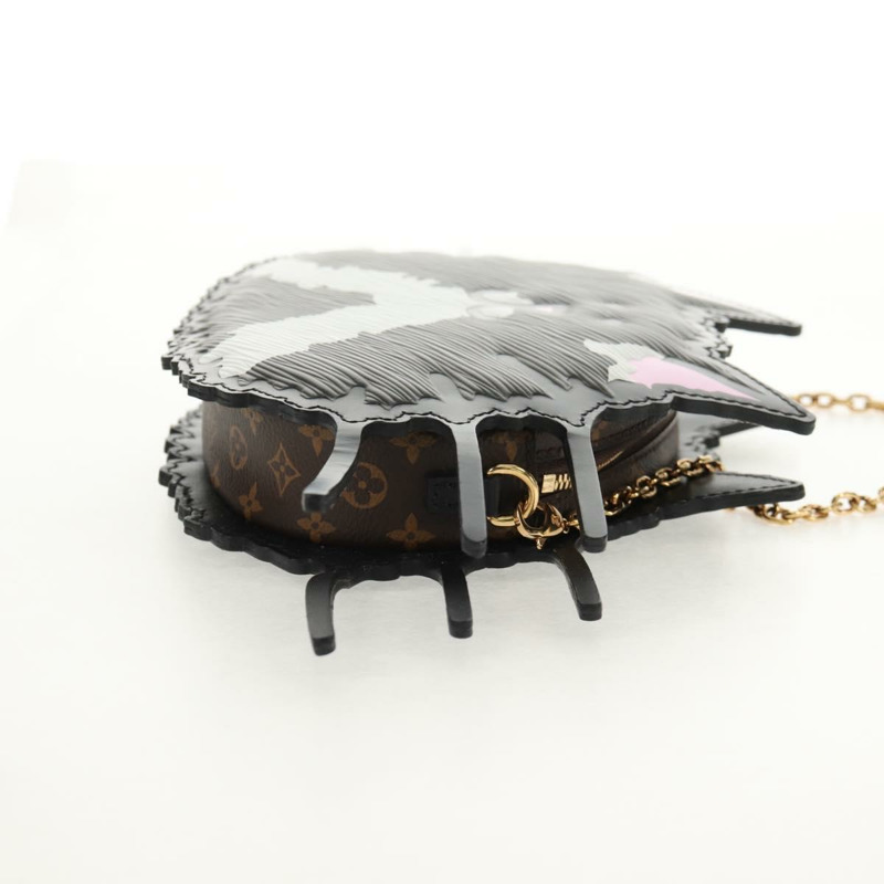 【日本直送】路易威登 Epi 貓臉手拿包 灰色 LV 正品 142442SAM-3