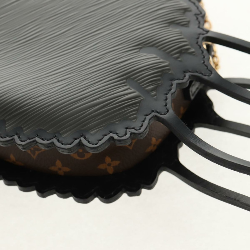 【日本直送】路易威登 Epi 貓臉手拿包 灰色 LV 正品 142442SAM-16