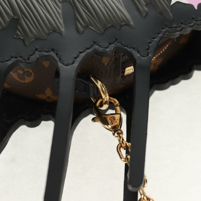 【日本直送】路易威登 Epi 貓臉手拿包 灰色 LV 正品 142442SAM-17