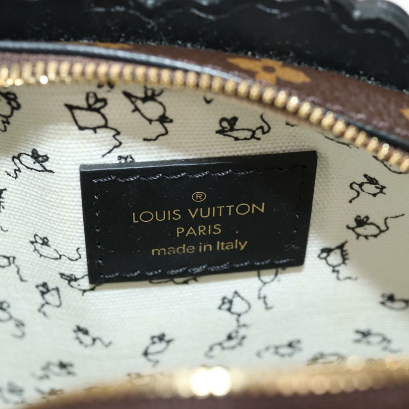 【日本直送】路易威登 Epi 貓臉手拿包 灰色 LV 正品 142442SAM-19