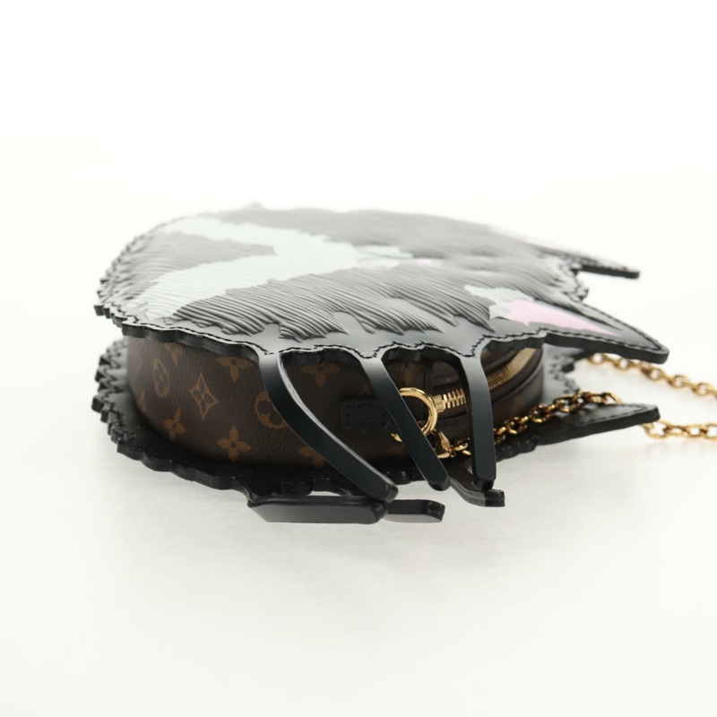 【日本直送】路易威登 Epi 貓臉手拿包 灰色 LV 正品 143170SAM-3