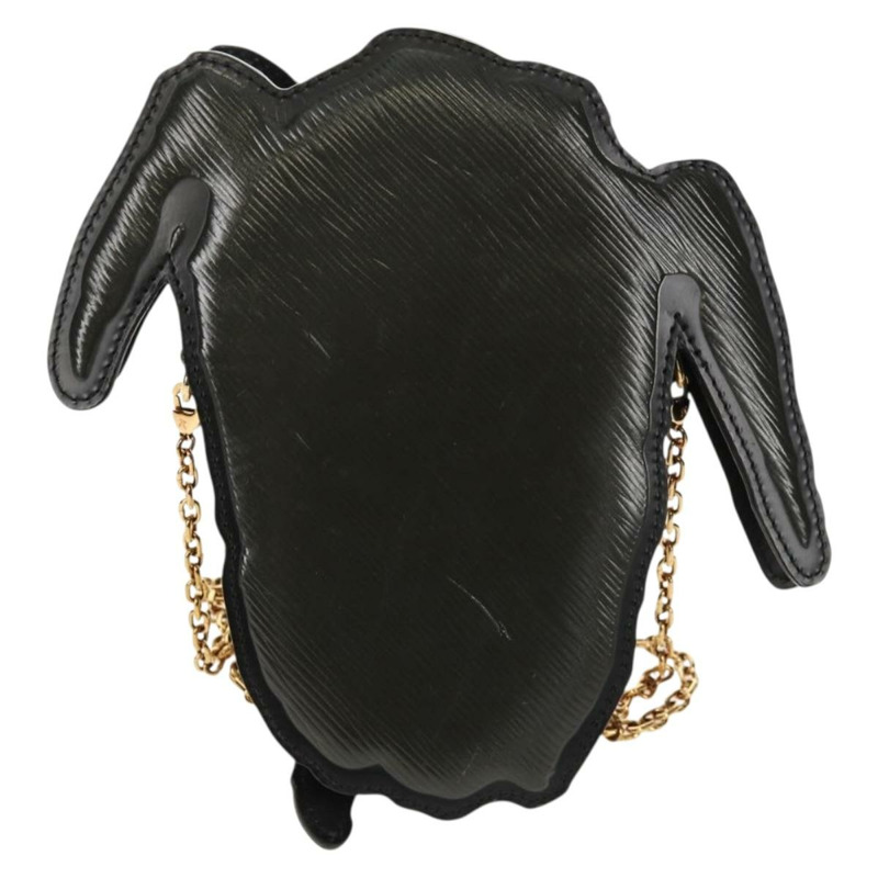 【日本直送】路易威登 Epi 狗臉圖案 Pochette 單肩包 灰色 M53171 LV 正品 142694SAM-1